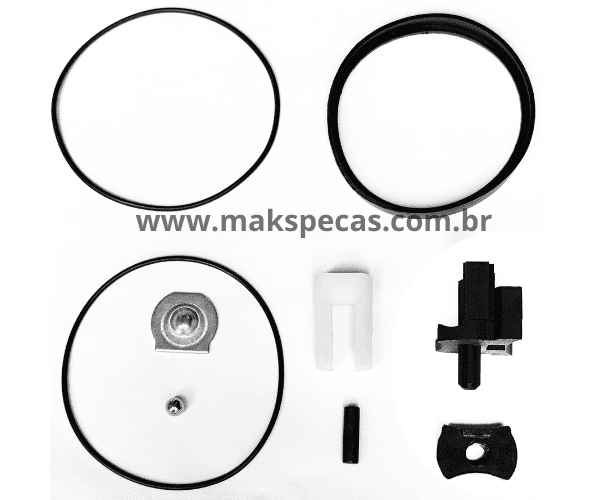 ISOL20171 - Kit reparo de vedação para motor de partida tipo Mitsubishi M009T20171. Aplicação MBB Axor 3344, outros