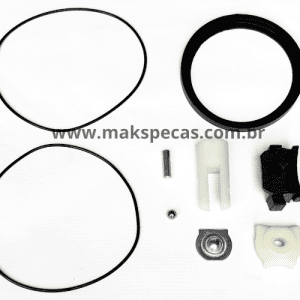 JB472 - Kit reparo de vedação para motor de partida tipo Mitsubishi, linha M9 7.5 kW. Aplicação MBB, Scania, Cummins, outros