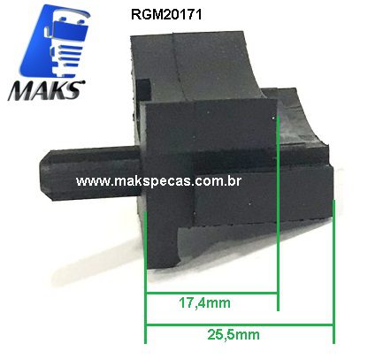 RGM20171 - Kit reparo do garfo para motor de arranque modelo mitsubishi M009T20171