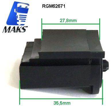 RGM62671 - Kit reparo do garfo de Partida tipo Mitsubishi M008T62671 24V 5,0Kw 12 dentes.Aplicação  MAN/VW 51262017236