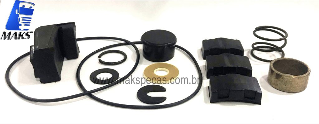 RKS4 - Kit reparo modelo Bosch 6033AD5100 , aplicação  principal para motor de arranque modelo Bosch 0001241001, 0001261002, outros