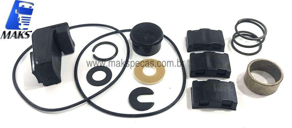 RKS4 - Kit reparo modelo Bosch 6033AD5100 , aplicação  principal para motor de arranque modelo Bosch 0001241001, 0001261002, outros