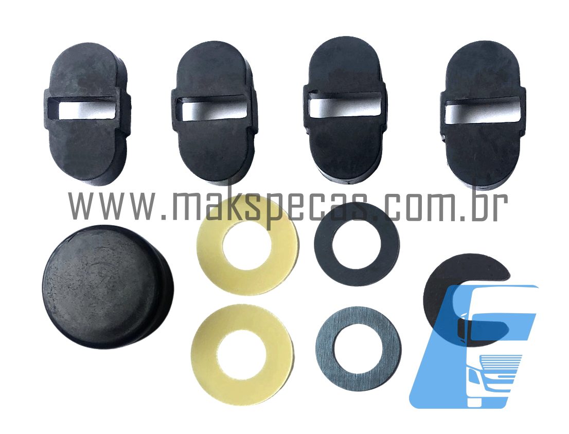 RLB012 - Kit reparo da planetária para motor de arranque modelo Bosch 0001330012, 0001330067, 0001330068 24V 6,0Kw, 12 Dentes.