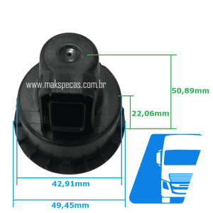 AA907 - Anel de ajuste do rolamento 6203 do alternador eletrônico modelo Bosch 150A, Volvo, mercedes F00M146906, F00M146907. Diversas aplicações
