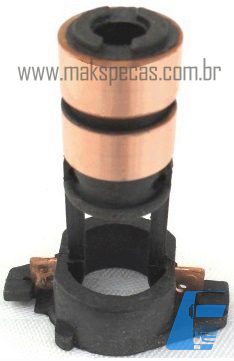 ANEL8165 - Anel coletor do rotor para alternador modelo Prestolite 53160023, 24V, 190A, aplicação Scania
