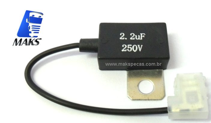 COND250V - Condensador 250V 2,2uf para alternador Bosch 0120689562 Scania L94 28V 140A Scania: L94, K124