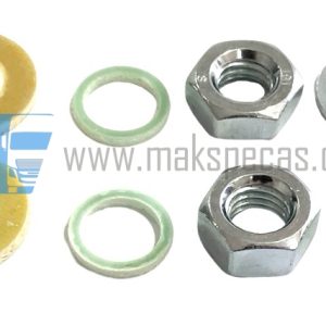 RB006 - Kit reparo para motor de arranque modelo Bosch JE 24V, Aplicação DAF, Scania, outros