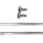PF62471 - Kit parafusos de fechamento para motor de partida Mitsubishi M008T62471, Volvo, Deutz, KHD