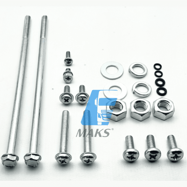 PF65971 - Kit parafusos de fechamento para motor de partida Mitsubishi M009T65971 24V Scania 2029376