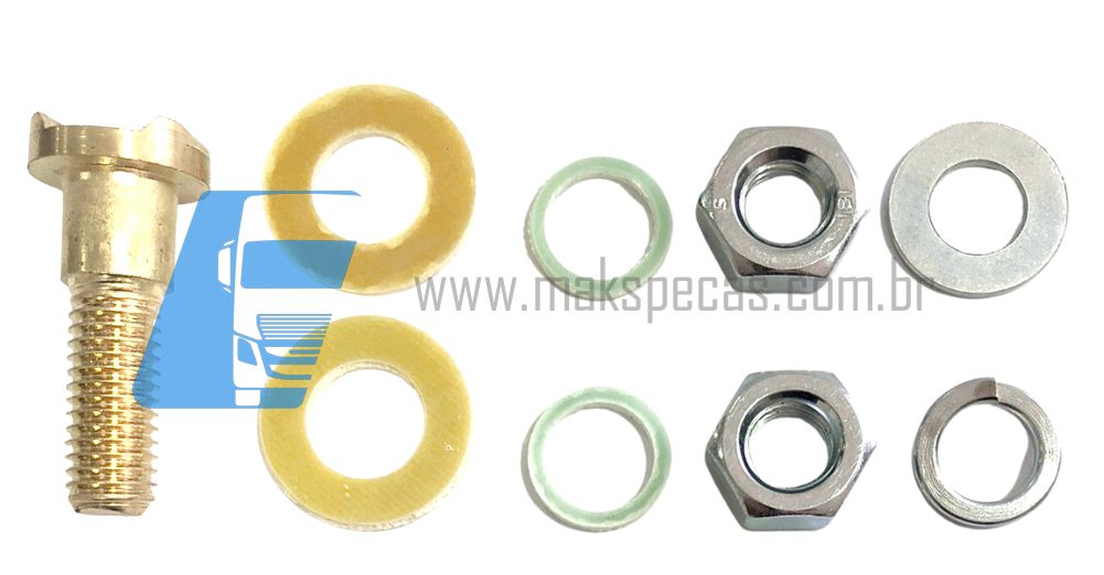 PBJE006 - Kit reparo para motor de arranque modelo Bosch JE 24V, Aplicação DAF, Scania, outros