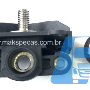 BN8165 - Borne negativo para alternador modelo Prestolite 53160023, 24V, 150A, aplicação Scania