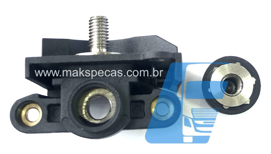BN8165 - Borne negativo para alternador modelo Prestolite 53160023, 24V, 150A, aplicação Scania