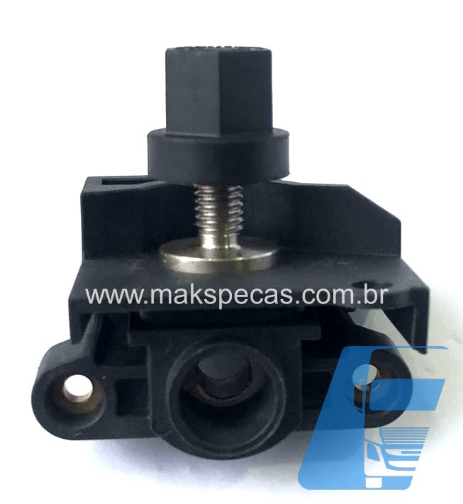 BN8165 - Borne negativo para alternador modelo Prestolite 53160023, 24V, 150A, aplicação Scania