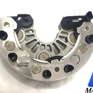 RET102 - Conjunto retificador  modelo Bosch  F00M133396 aplic altern mod Bosch  0124655102 24V 150A, Volvo FH/ outros