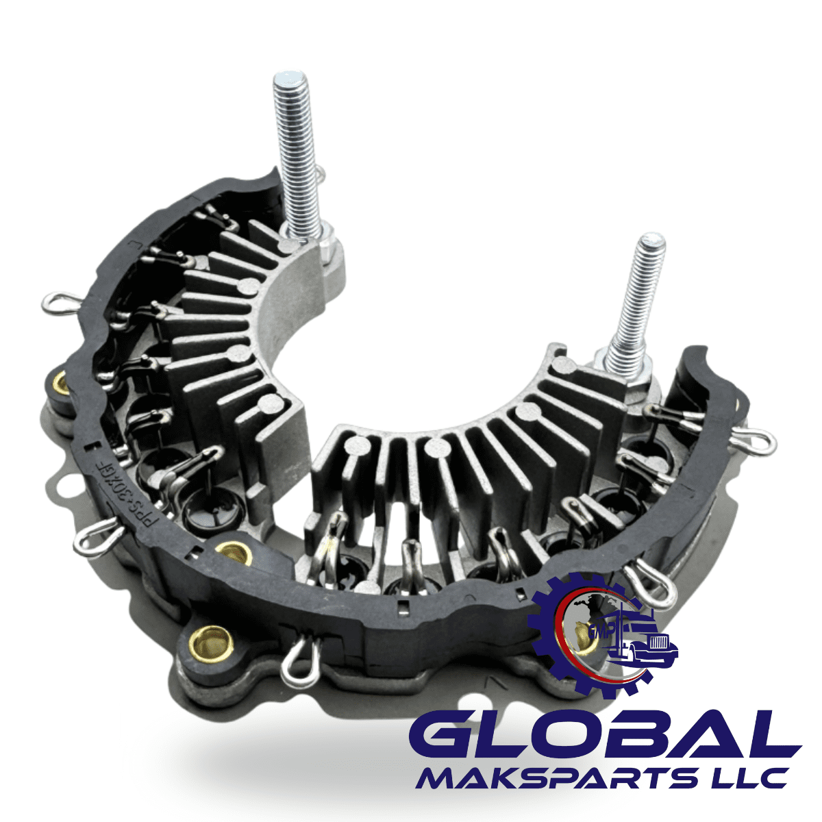 RET3171 - Conjunto retificador GMP modelo P00122 para alternador  Prestolite/Leece Neville AVI168W3171 AVI168W-A168W171– 24 V 150 A  