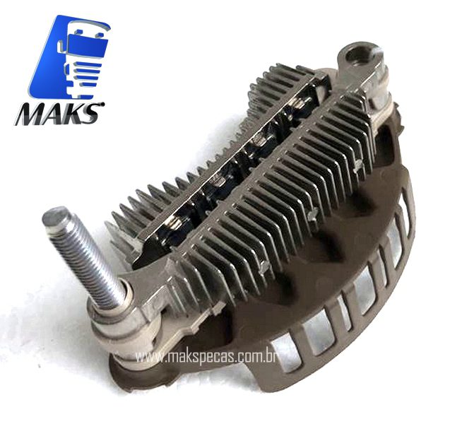 RET6393 - Conjunto Retificador para alternador Mitsubishi A004TR6393 24V 130A Volvo FH12, FM12, FMX12
