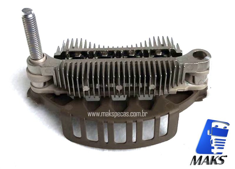 RET6393 - Conjunto Retificador para alternador Mitsubishi A004TR6393 24V 130A Volvo FH12, FM12, FMX12