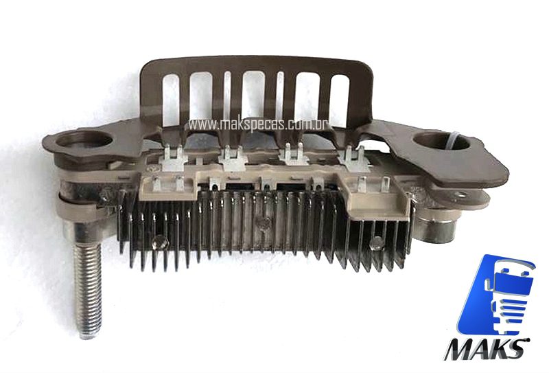 RET6393 - Conjunto Retificador para alternador Mitsubishi A004TR6393 24V 130A Volvo FH12, FM12, FMX12