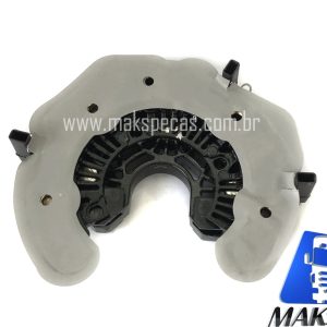 RET8165 - Conjunto retificador para alternador modelo Prestolite 53160023, 24V, 150A,  aplicação Scania