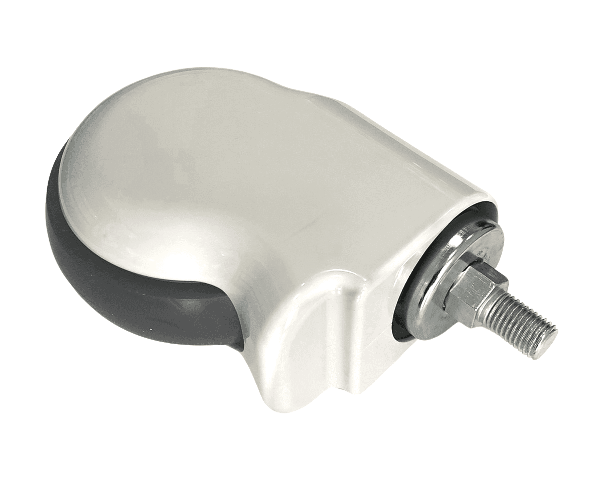 CWB135_CWB135S - Jogo de rodízio hospitalar Evidence 5 Polegadas 2 unidades com freio e 2 sem freio