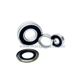 ROLM8 - Kit com 3 rolamentos e retentor para aplicação em motor de partida Mitsubishi, linha M8, 5.0 kW. Várias aplicações.