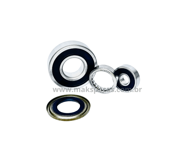 ROLM8 - Kit com 3 rolamentos e retentor para aplicação em motor de partida Mitsubishi, linha M8, 5.0 kW. Várias aplicações. ROLM8 - Kit com 3 rolamentos e retentor para aplicação em motor de partida Mitsubishi, linha M8, 5.0 kW. Várias aplicações.