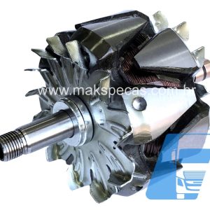 ROT102 - Rotor para alternador modelo Bosch 0124655102 24V 150A. Aplicação Volvo FH