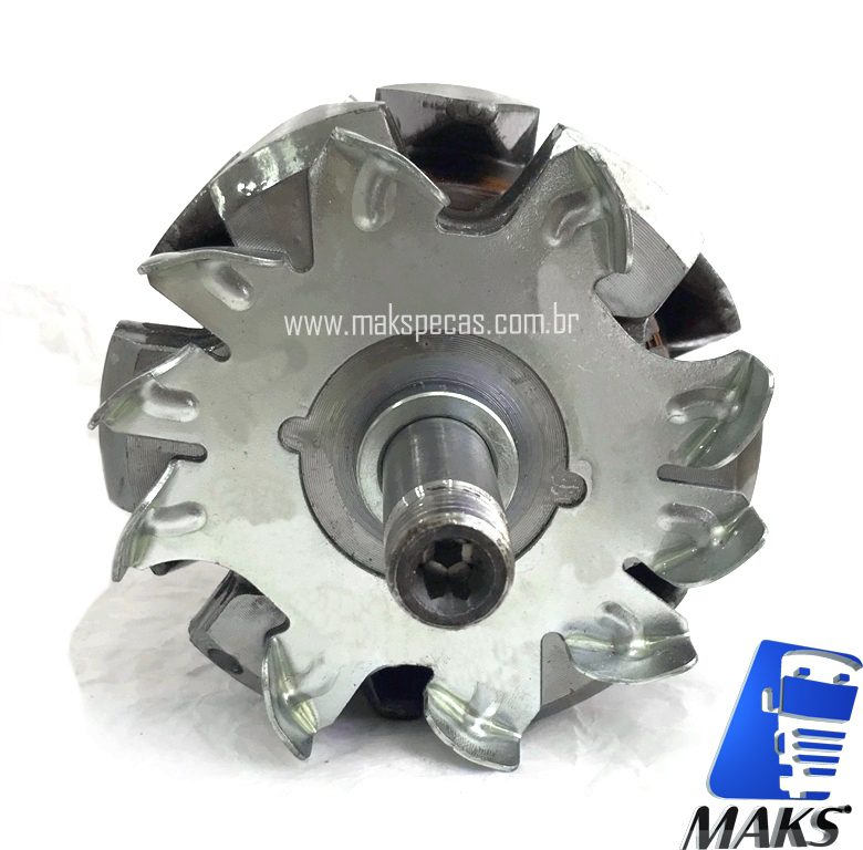 ROT8891 - Rotor para alternador eletrônico tipo Mitsubishi A003TA8891 A3TA8891 24V 80A,  Volvo 20804899