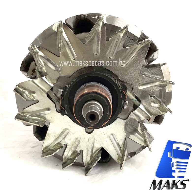 ROT8891 - Rotor para alternador eletrônico tipo Mitsubishi A003TA8891 A3TA8891 24V 80A,  Volvo 20804899