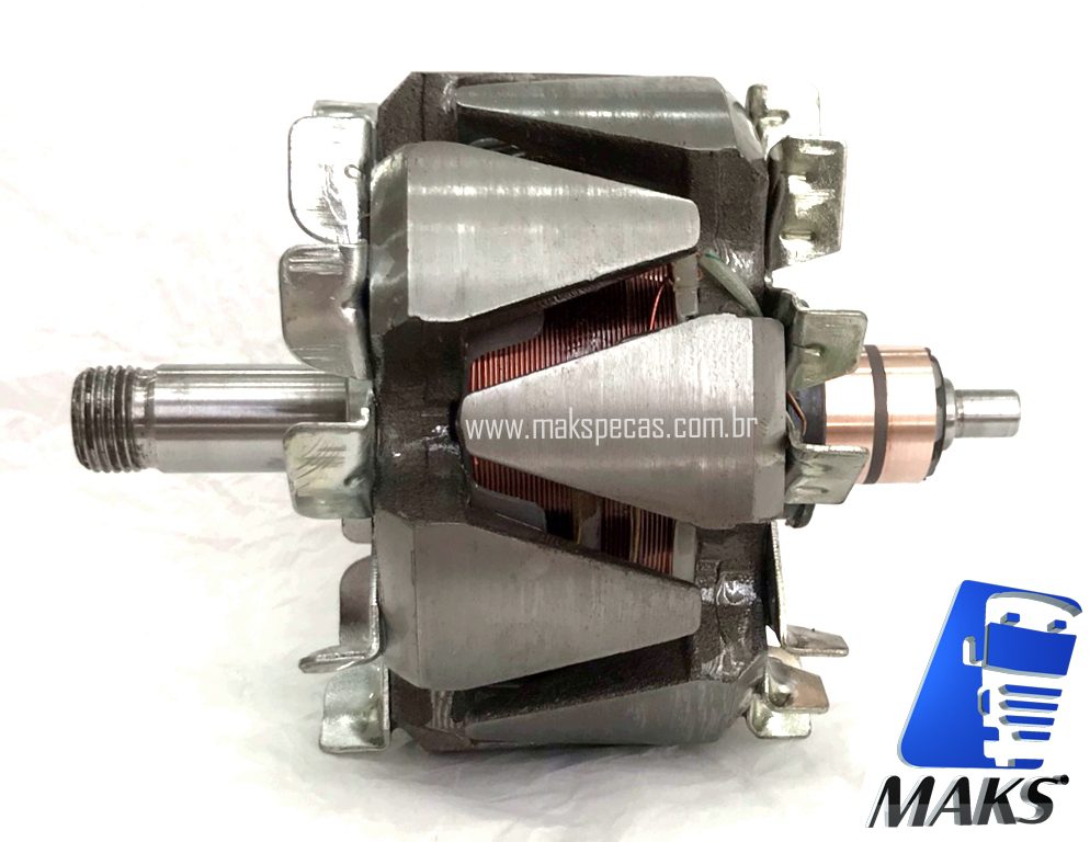 ROT8891 - Rotor para alternador eletrônico tipo Mitsubishi A003TA8891 A3TA8891 24V 80A,  Volvo 20804899