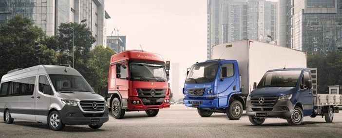 Mercedes-Benz tem 6 caminhões e Sprinter campeões de revenda