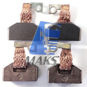 BSX172/173 - Jogo de escovas para motor de arranque (partida) Bosch KB "CURTA" 24V