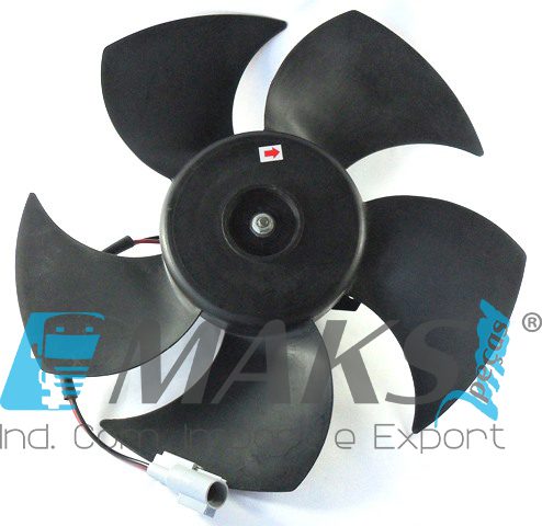 MAKS256 - Eletro ventilador condensador do ar condicionado modelo Denso 168000-6563 24V