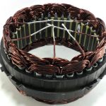 EST1722 - Estator para alternador eletrônico Bosch 0124555015 MBB, 0124555009 Volvo FH12, 0124555008 28V 80A Scania K94.  24V 80A. Várias aplicações.