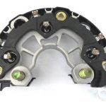 R3224 - Conjunto retif ( placa de diodos ) mod F00M133224 para alternador eletrônico Bosch 0124555015 / outros. Cód. Ref. Bosch: F00M133286, 0124555002/007/015/022/ outros