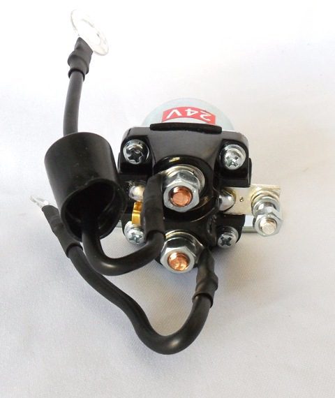 RA572ZA - Relê auxiliar para motor de partida Mitsubishi M009T62572ZA 24V VW - MAN
