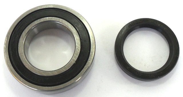 RRS4 - Rolamento e retentor do mancal dianteiro para motor de partida Bosch 0001241001 Scania série 3/4/5