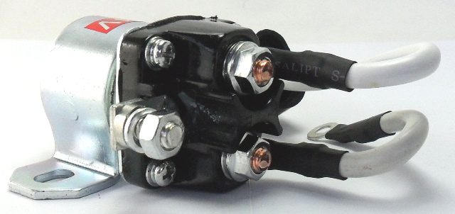 RA64771 - Relê auxiliar para motor de partida Mitsubishi Mitsubishi M009T66171. Aplicação Sinotruck, Howo, outros