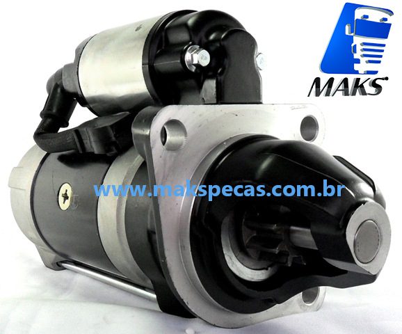 QDJ265 - Motor de arranque (partida) modelo PRESTOLITE 24V 5.5KW 12 Dentes. Aplicação: Liugong 816 XCMG, Maxxor Fotton XCMA, Motor Cummins QDJ265G1, 09070113, 0904010073